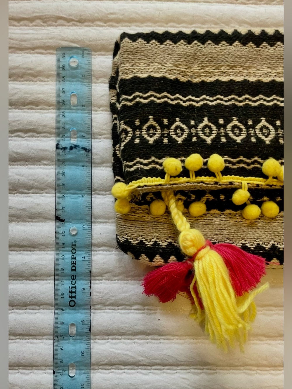 Bohemian Style Woven Clutch - Picture 9 of 10